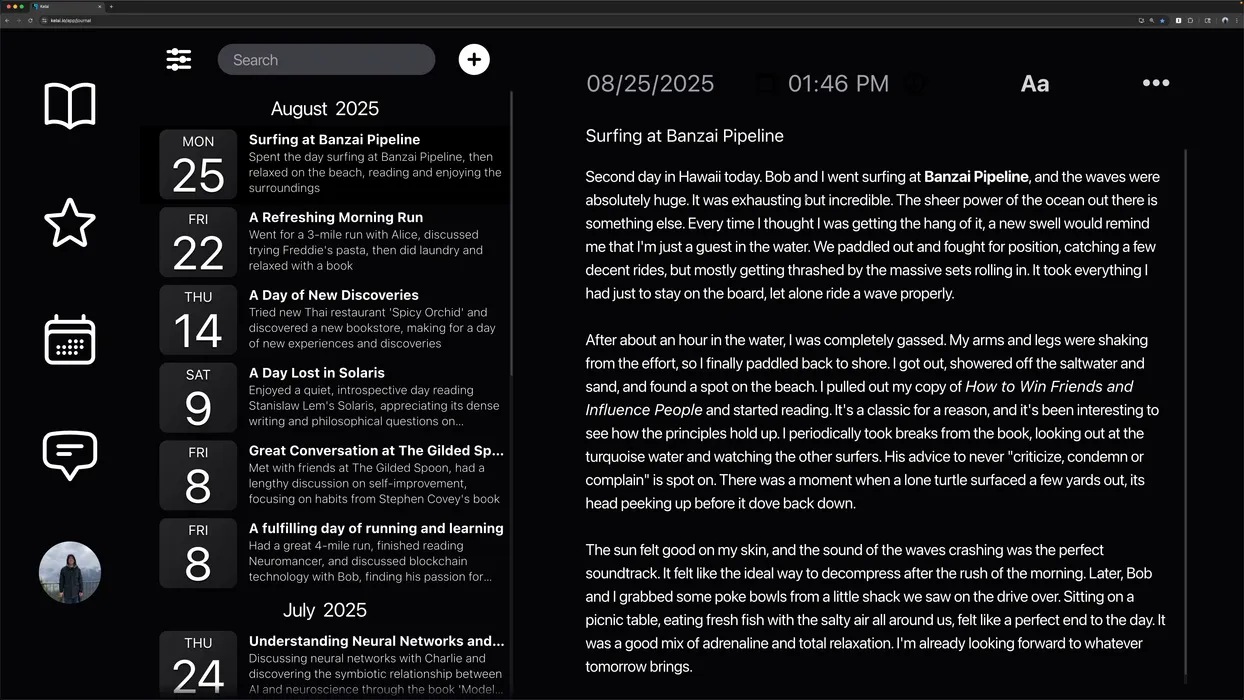 Frictionless Writing